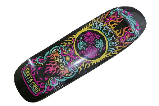 SANTACRUZ サンタクルーズ DRESSEN ROSE CREW ”TWO" DECK ドレッセンローズ デッキ 9.31 SANTACRUZ サンタクルーズ DRESSEN ROSE CREW ”TWO" DECK ドレッセンローズ デッキ 9.31