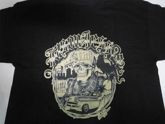 SUICIDAL SKATES x JASON JESSEE ART by Chuco Moreno スーサイダルxジェイソンジェシー Tシャツ 黒
