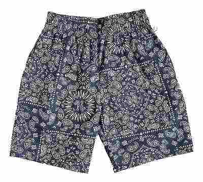 COOKMAN åޥ CHEF SHORT PANTS PAISLEY NAVY ڥ꡼ Х  ϡեѥ 硼ġ ͥӡ