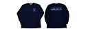 ZEPHYR ゼファー ZPLS＃3NV フロントレフトチェスト月光アイコン バックTEAM COMPETITIONロゴ LONG SLEEVE ロングスリーブ ロンT NAVY 紺x白 ネイビー