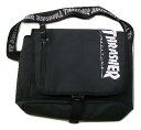 THRASHER スラッシャー THR-122 MAG LOGO マグロゴ MESSENGER BAG ミニ メッセンジャー ショルダーバッグ　黒 ブラック