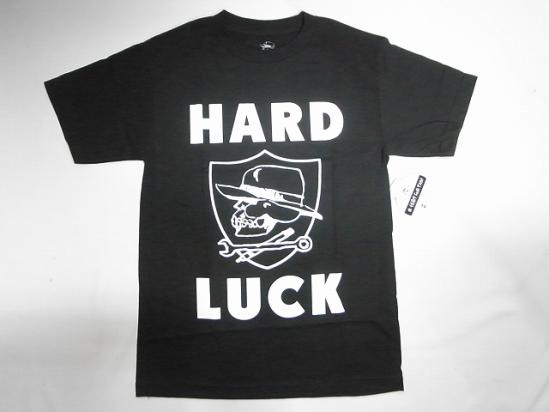 Rakuten - HARDLUCK ハードラック HARD SIX2 RAIDERS レイダース風ロゴ Tシャツ 黒 ブラック