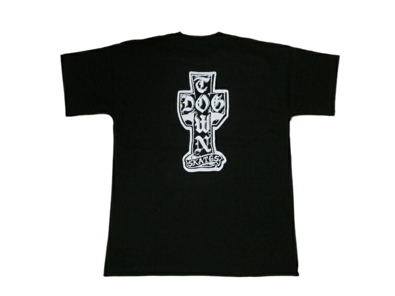 Rakuten - DOGTOWN ドッグタウン JP RxCx CROSS LOGO クロスロゴ Tシャツ　BLACK/WHITE 黒x白 ブラック/ホワイト