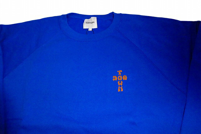 DOGTOWN ドッグタウン POSSESSED TO SKATE SWEAT SHIRTS クルーネックスウェット ポゼスト スケート　BLUE/ORANGE 青 ブルー/オレンジ
