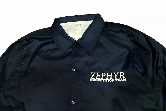 ZEPHYR ゼファー ICON COACH JACKET 月光 ゲッコー コーチジャケット NAVY 紺 ネイビー