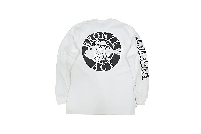 Rakuten - BRONZE AGE ブロンズエイジ BETA ROUND LONGSLEEVE ラウンド フィッシュ ベタプリント ロングスリーブ ロンT WHITE 白 ホワイト
