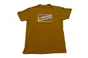 SHORTY'S V[eB[Y OG OUTLINE BOX LOGO AEgC S@TVc MUSTARD }X^[h