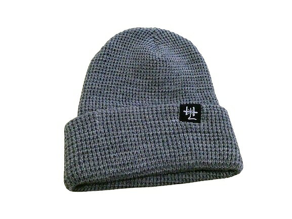 Rakuten - HARDLUCK ハードラック ICON WOVEN BEANIE アイコン ウーブン ニット ビーニー ニットキャップ GRAY グレー