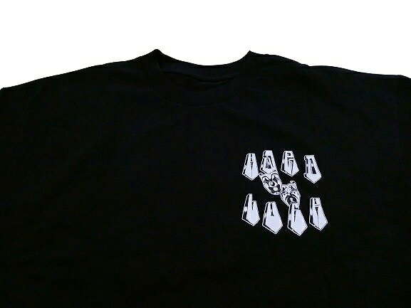 HARDLUCK ハードラック DIEZ ANOS Tシャツ BLACK 黒 ブラック