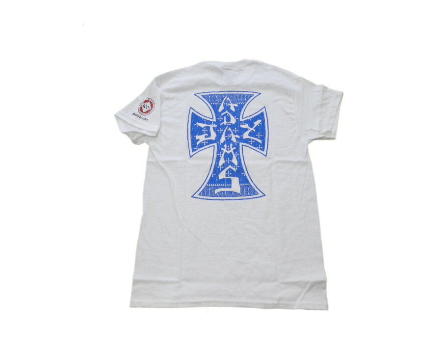JAY ADAMS ジェイ・アダムス BANDANA CROSS 2 バンダナクロス Tシャツ　WHITE 白 ホワイト(4)