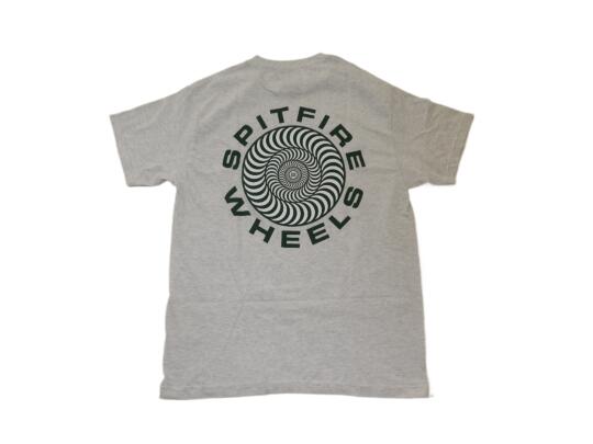 Rakuten - SPITFIRE スピットファイア CLASSIC 87 SWIRL Tシャツ ASH/DARK GREEN アッシュグレー/ダークグリーン