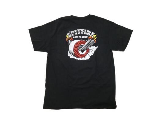 Rakuten - SPITFIRE スピットファイア POCKET BURN OUT Tシャツ 　ブラック 黒 BLACK/MULTI