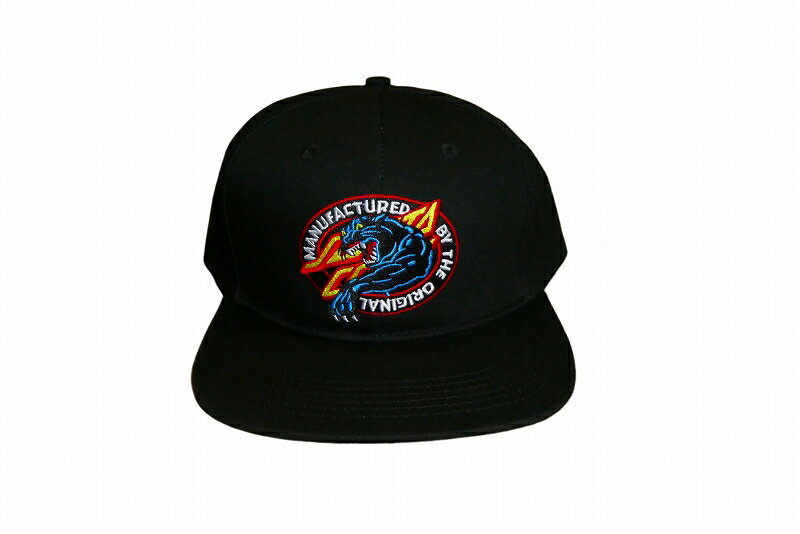 SANTACRUZ NATAS MFG PANTHER SNAPBACK HAT ナタス パンサー スナップバック キャップ BLACK 黒 ブラック