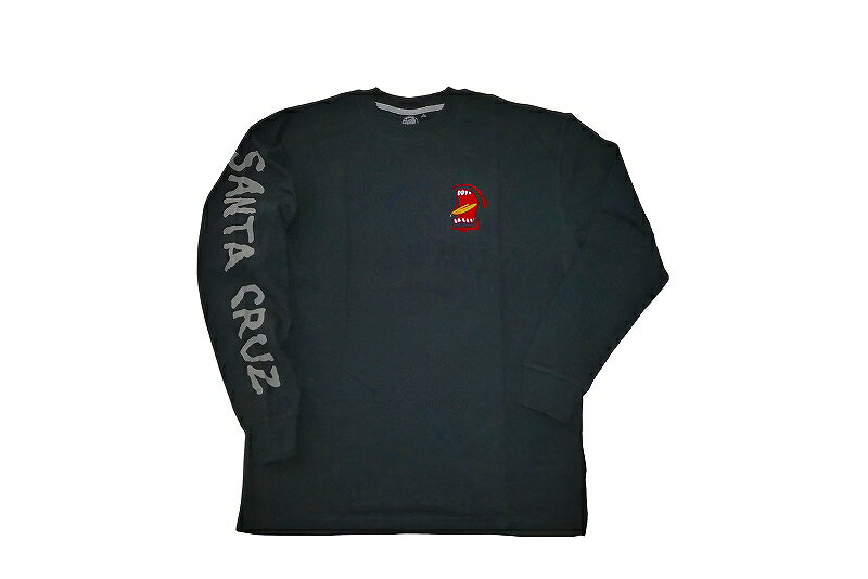Rakuten - SANTACRUZ サンタクルーズ 25FW SCREAMING L/S THERMAL スクリーミング ビッグハンド サーマル ロングスリーブ BLACK 黒 ブラック