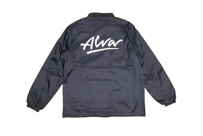 ALVA トニーアルバ TONY ALVA O.G LOGO オリジナルロゴ コーチジャケット ネイビーホワイト NAVY /WHITE 紺x白