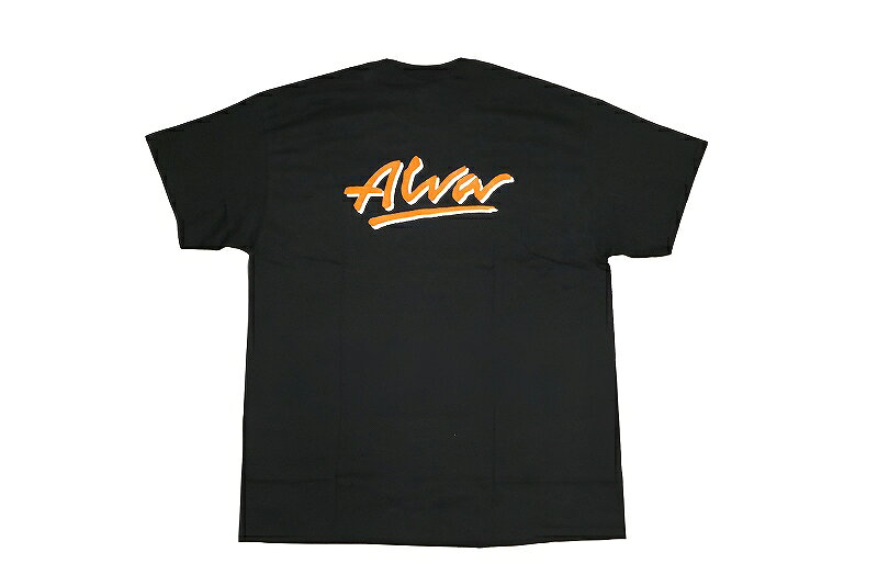 Rakuten - ALVA SKATES トニーアルバ TONY ALVA O.G SHADOW LOGO POCKET オリジナル シャドウロゴ ポケットT BLACK/OANGE/WHITE ブラック/オレンジ/ホワイト