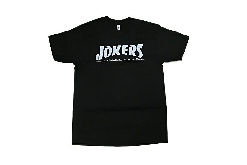 Rakuten - JOKER'S SKATE SHOP ジョーカーズスケートショップ HOMETOWN LOGO ホームタウンロゴ Tシャツ BLACK/WHITE　黒x白　ブラック/ホワイト