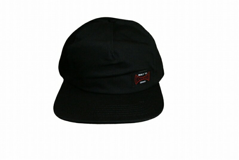 Rakuten - INDEPENDENT インディペンデント BUILT TO GRIND SNAPBACK CAP ロゴタグ スナップバックキャップ BLACK　黒 ブラック