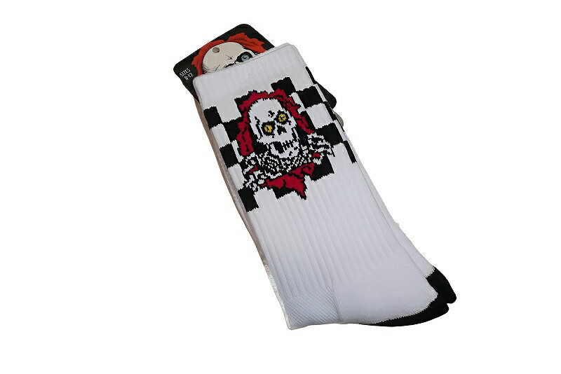 Rakuten - POWELL PERALTA パウエル RIPPER CHECKER リッパー　チェッカー 1P SOCKS ソックス WHITE/BLACK/RED ホワイト/ブラック/レッド 白黒赤