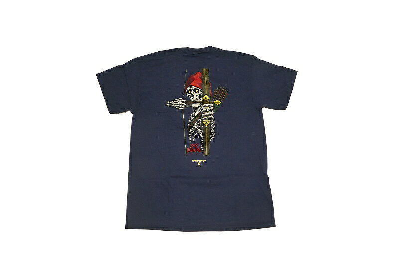 Rakuten - POWELL PERALTA パウエル ペラルタ ZACH DOELLING ARCHER ザック ドーリング アーチャー Tシャツ NAVY 紺 ネイビー