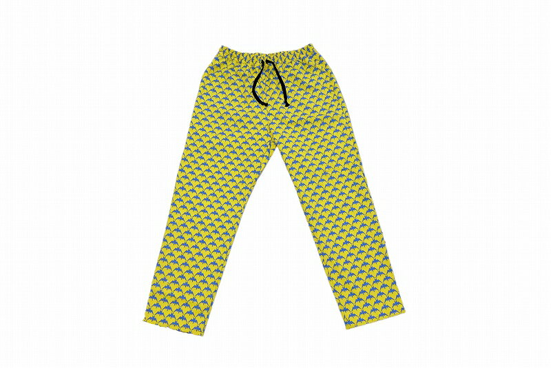 Rakuten - LIFE’S A BEACH ライフズアビーチ LONG EASY PANTS ロング イージーパンツ BAT バット パターン YELLOW/TURQUOISE イエロー/ターコイズ