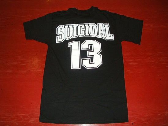 SUICIDALTENDENCIES スーサイダルテンデンシーズ B.B 13Tシャツ 黒