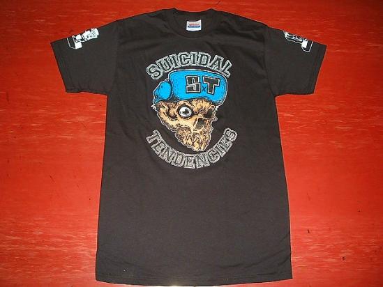 SUICIDALTENDENCIES スーサイダルテンデンシーズ　ONE EYE SKULL ワンアイスカルTシャツ 黒