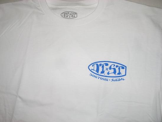 DOGTOWN ドッグタウン x SUICIDAL スーサイダル ＃4 DTxST バンダナデザイン Tシャ...