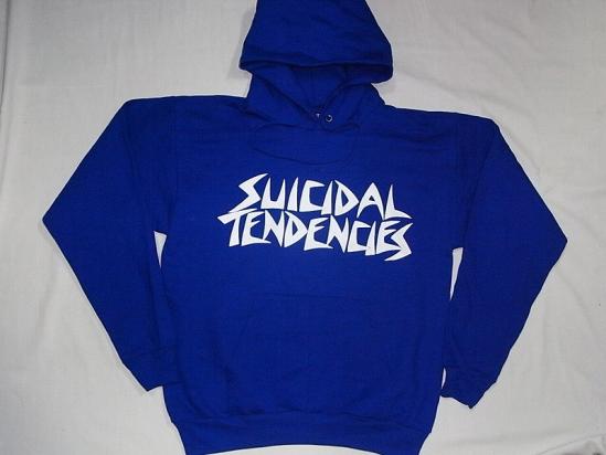 SUICIDALTENDENCIES スーサイダルテンデンシーズ POSSESSED スカルゴート プルオーバーフード パーカー ロイヤルブルー 青 2