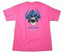 POWELL PERALTA パウエル Per Welinder Nordic Skull パーウェリンダー Tシャツ PINK ホットピンク