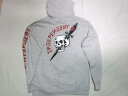 INDEPENDENT インディペンデント x DRESSEN DAGGER ドレッセンダガー ZIP HOOD ジップパーカー 灰 ヘザーグレー