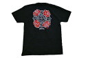 SANTA CRUZ サンタクルーズ DRESSEN ROSES CLUB CRACKLE INK ドレッセンローズクラブ Tシャツ BLACK 黒 ブラック