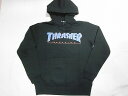 THRASHER XbV[ BAR MAG LOGO Xs[h o[}OS vI[o[t[hXEFbg p[J[  ubN