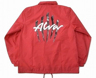 コーチ 結婚式向きバッグ メンズ ALVA トニーアルバ TONY ALVA SCRATCH LOGO スクラッチロゴ コーチジャケット 赤　レッド