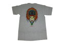 POWELL PERALTA pEG KELVIN HOEFLER SKULL Pr z[t[@XJ TVc D ATHLETIC HEATHER GREY wU[O[