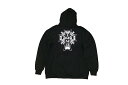 DOGTOWN hbO^E CROSS LOGO HOODIE JP NXS vI[o[t[hXEFbg p[J[ BLACK  ubN