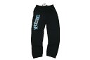 DOGTOWN ドッグタウン HORROR SCRIPT LOGO SWEAT PANTS ホラースクリプトロゴ スウェットパンツ BLACK 黒 ブラック