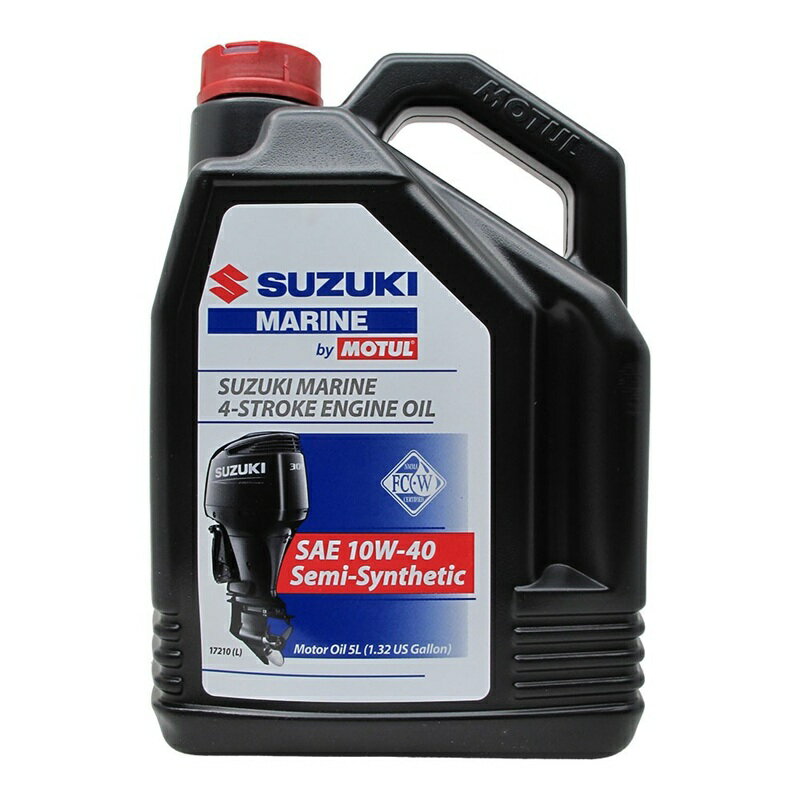 スズキマリン純正 4サイクルエンジンオイル 5L SAE 10W-40 半合成油 MOTUL モチュール SUZUKI 99000-22B60-4T5