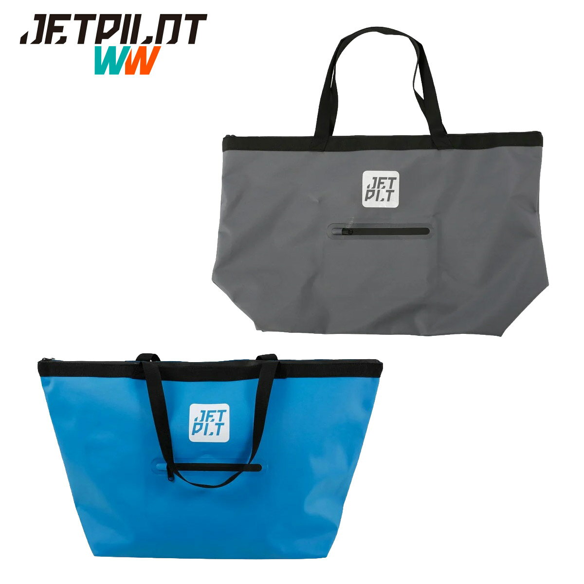 JETPILOTのウォータープルーフバッグシリーズから「パシフィックブルー」が新登場 マットな色合いで美しい海を連想させる同コレクションは素材感も上質で、防水性能等級IPX5/6でウォーターシーンに必要な機能を兼ね備えています。 ・耐水性生地 ・ソニックメルドシーム ・ウェビングキャリーハンドル ・密閉式ファスナー ■サイズ目安：横75.5cm×縦45cm×奥行き26cm 【おことわり】 完全防水ではありません。 本製品ご使用における人体・スマートフォン本体を含む持ち物・データなどの損傷、損失、紛失に対し、弊社は一切の責任を負いかねますのでご了承下さい。 防水リュック 防水バッグ 防水バックパック キャンプ マリンスポーツ ウオータースポーツ アウトドア 旅行 ロールダウン ACS24912 水上オートバイ 水上バイク サーフィン ボディボード ウエイクボード ウエイクサーフィン カイトボード フライボード ダイビング SUP ウインドサーフィン カヤック カヌー シュノーケリング 釣り マリンスポーツ スノーボード トレッキング アウトドア グランピング ブランド： JETPILOT（ジェットパイロット） 品名： Venture oversized 70L tote（ベンチャー 70L オーバーサイズ ドライトートバッグ ）