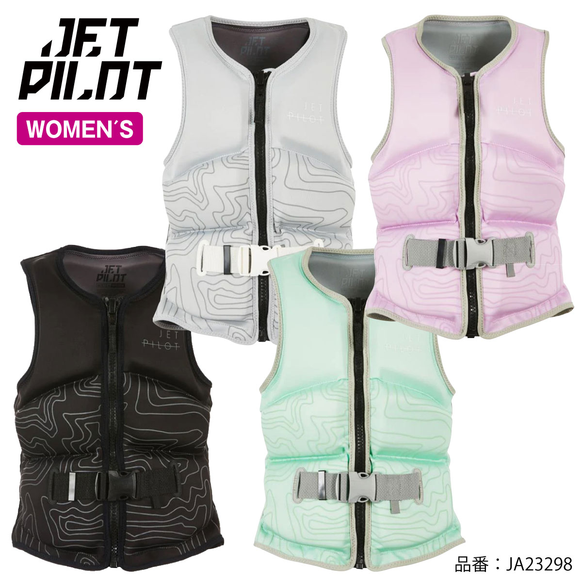 JETPILOT åȥѥå  饤ե㥱å ALLURE F/E NEO VEST ͥ٥ ݡĥ٥ ǥ LADIES JA23298