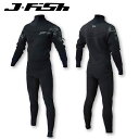 J-FISHウエットドライスーツ フルスーツ 3mm JFD-421 サーフィン ジェットスキー ウエイクボード 冬用 ウエットスーツ 防水