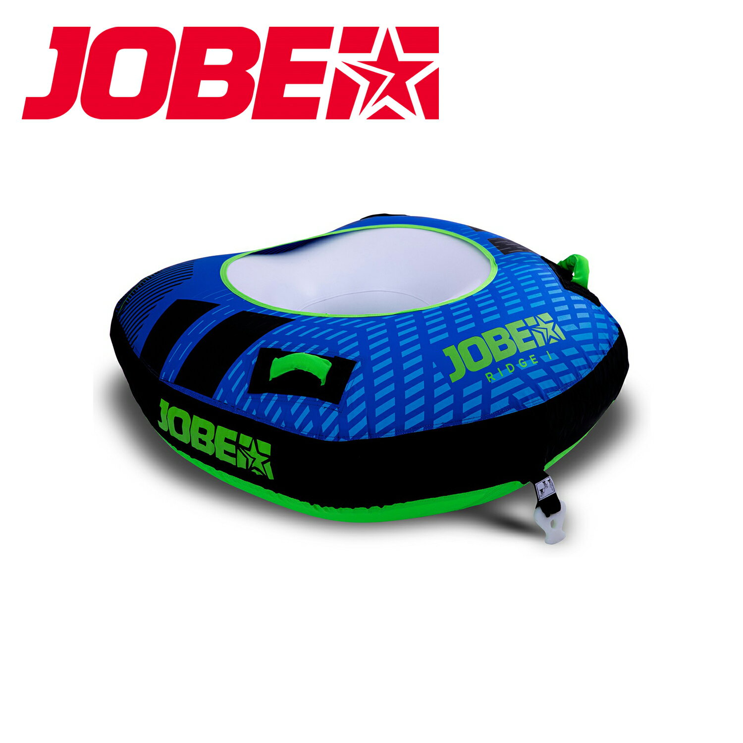 JOBE トーイングチューブ 1人乗り リッジ Ridge ウォータートイ ジェットスキー 水上バイク バナナボート 浮き輪 230122002