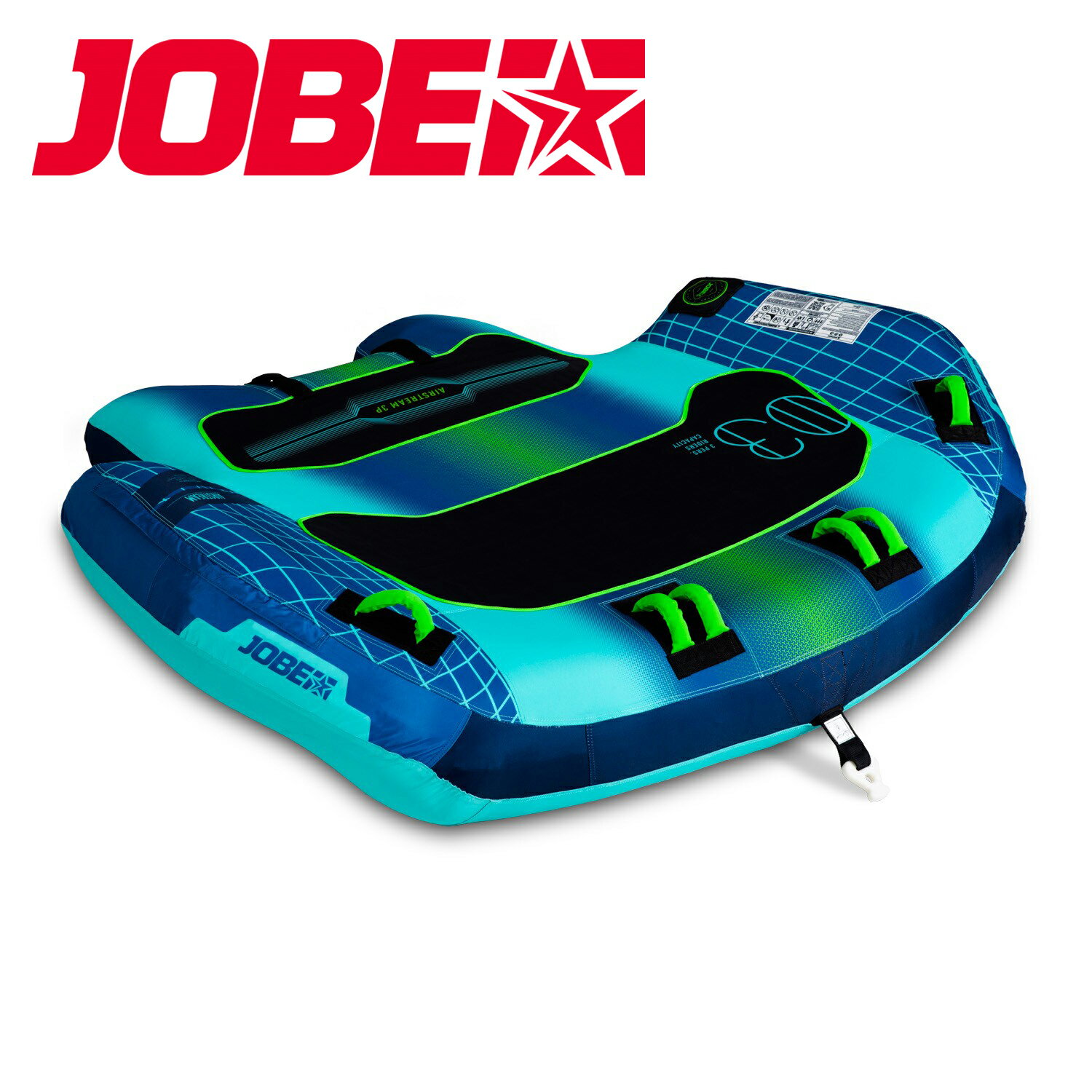 Jobe ジョベ エアストリーム トーイングチューブ 3人乗り Airstream Towable 3P ジェットスキー 230325003