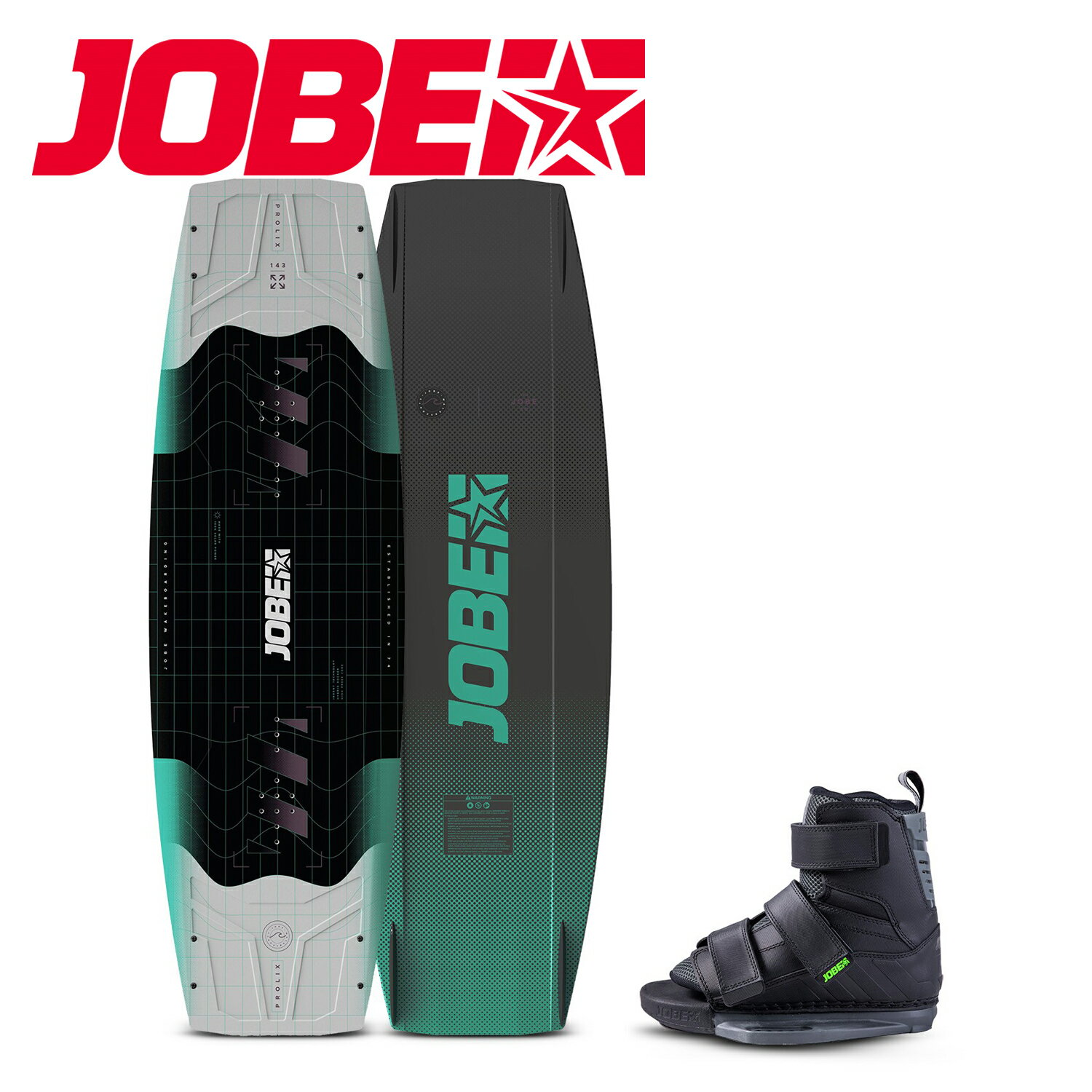 Jobe  ܡ & ӥǥ Prolix Wakeboard & Host Bindings Set ץå ...