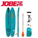 Jobe SUP スタンドアップパドルボード Aero Duna エアロ デュナ ボード 11.6パッケージ ティール Teal インフレータブル フルセット ...
