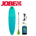 Jobe SUP スタンドアップパドルボード SUPボード エアロ ネラ Aero Nera サップボード 10.6パッケージ インフレータブル フルセット 486425012