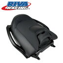 RIVA パッセンジャーリアシート シートカバー ブラック ステッチ入 RXP-X 300(21-) RIVA racing RS5-190-1R