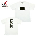 UNLIMITED HYDRO Tシャツ ( BOXED LOGO UNLTD ) ユニセックス 半袖 SPF50 紫外線対策 ストレッチ素材 白 S-XL ULU242