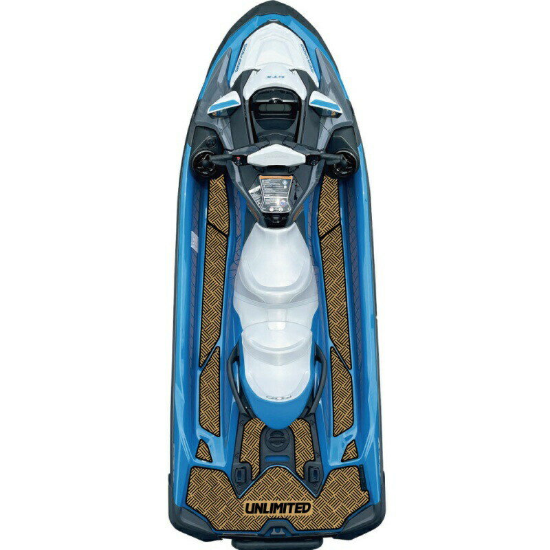 UNLIMITED デッキマット SEADOO RXT230/GTX/GTX LTD/WAKE PRO230(2019-) チェッカー 全10色 テープ付き..