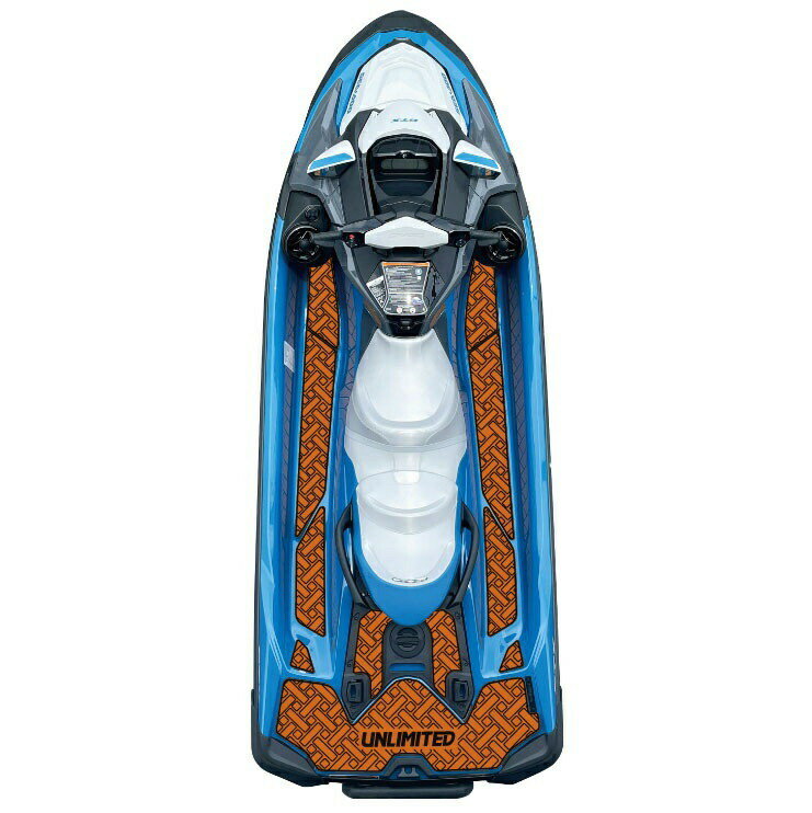 UNLIMITED デッキマット SEADOO RXT230/GTX/GTX LTD/WAKE PRO230(2019-) レクタングル テープ付き 全10..
